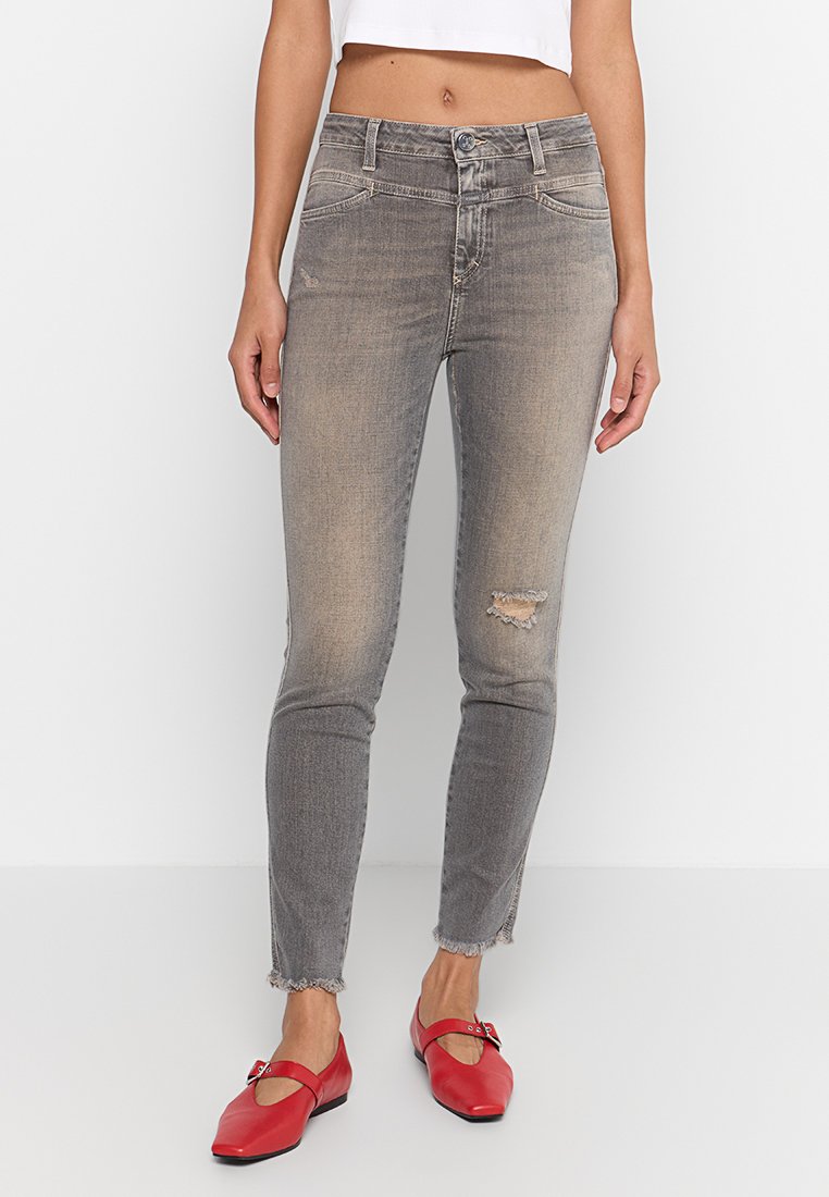 closed Jeans Skinny Fit grijs