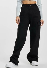Relaxed fit jeans - black