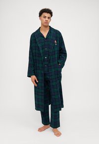 Polo Ralph Lauren ROBE LOUNGE - Albornoz - green/blue/black