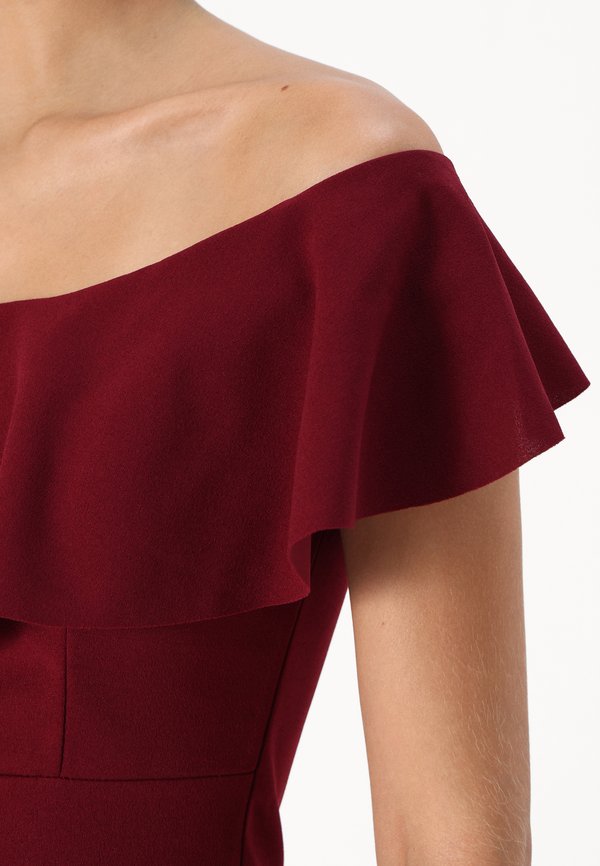 CAMILLE RUFFLE - Cocktail dress / Party dress - wine3