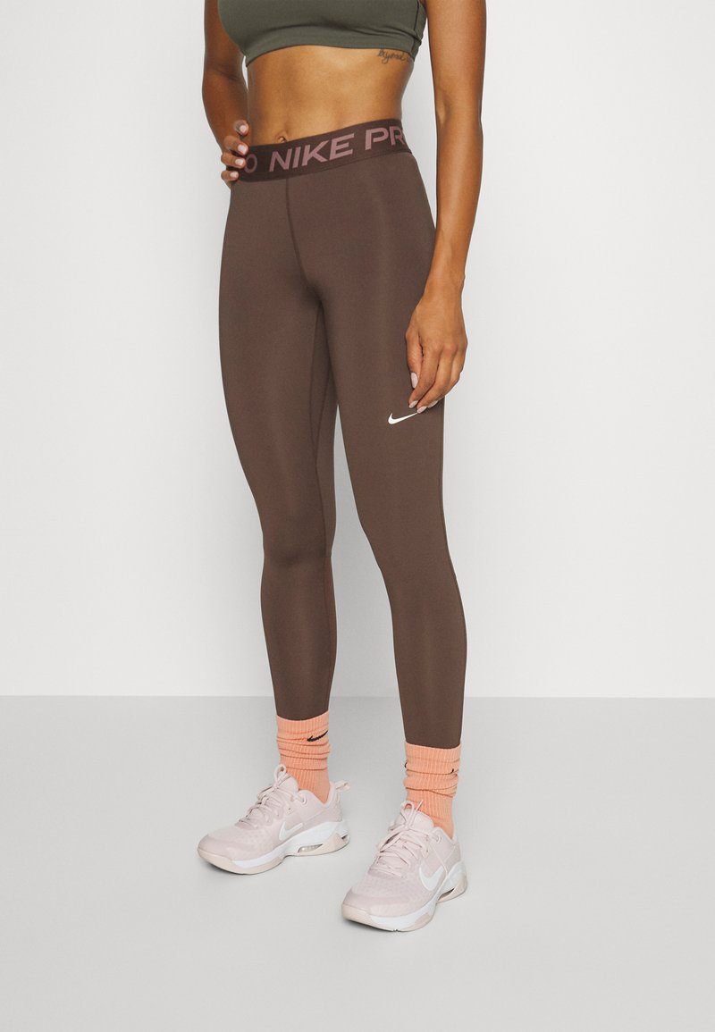 Nike Performance - Legging - baroque brown/white, Vergroten