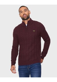 Threadbare SWINDON - Strickpullover - burgundy