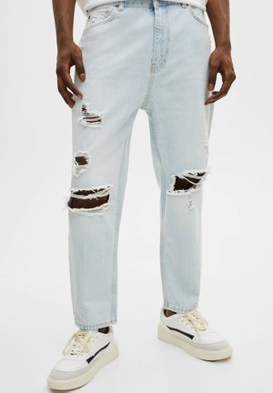 Jean boyfriend - stone blue denim