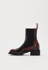 Dr. Martens MAYBOLE CHELSEA - Platåstøvletter - black/cherry red