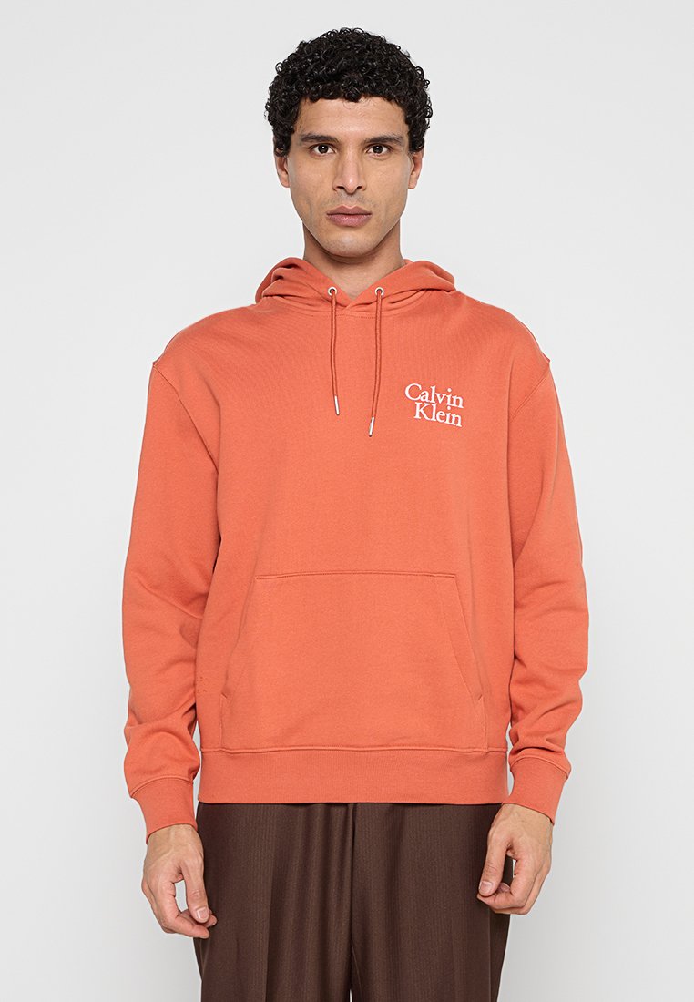 Calvin Klein Jeans Hoodie oranje Calvin Klein Jeans Hoodie oranje