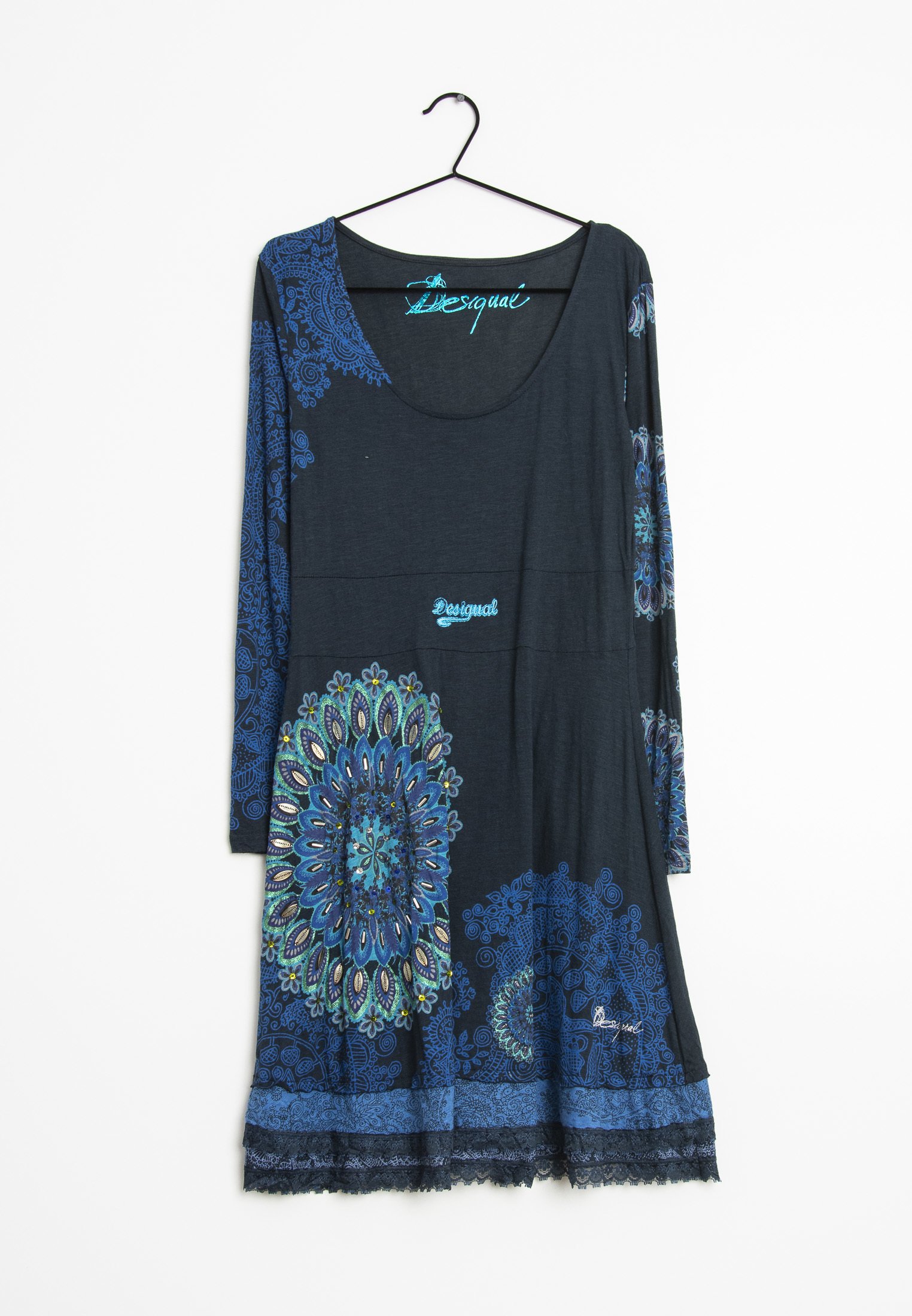 Desigual Kleid Xl Blau