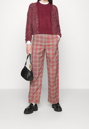 Noisy May Jersey de punto - bordeaux
