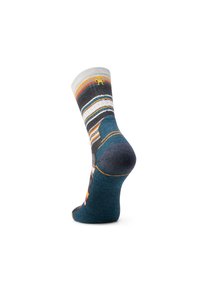 Smartwool HIKE LIGHT CUSHION PANORAMA CREW SOCKS - Spordisokid - charcoal