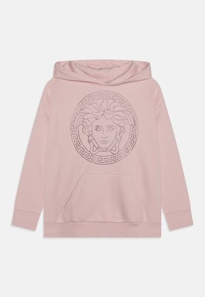 Versace MEDUSA GRECA UNISEX - Kapuzenpullover - dusty ros/red violet