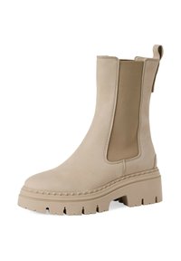 Tamaris ELEGANTE ANTELOPE MIT REMOVABLE SOCK - Enkellaarsjes met plateauzool - antelope