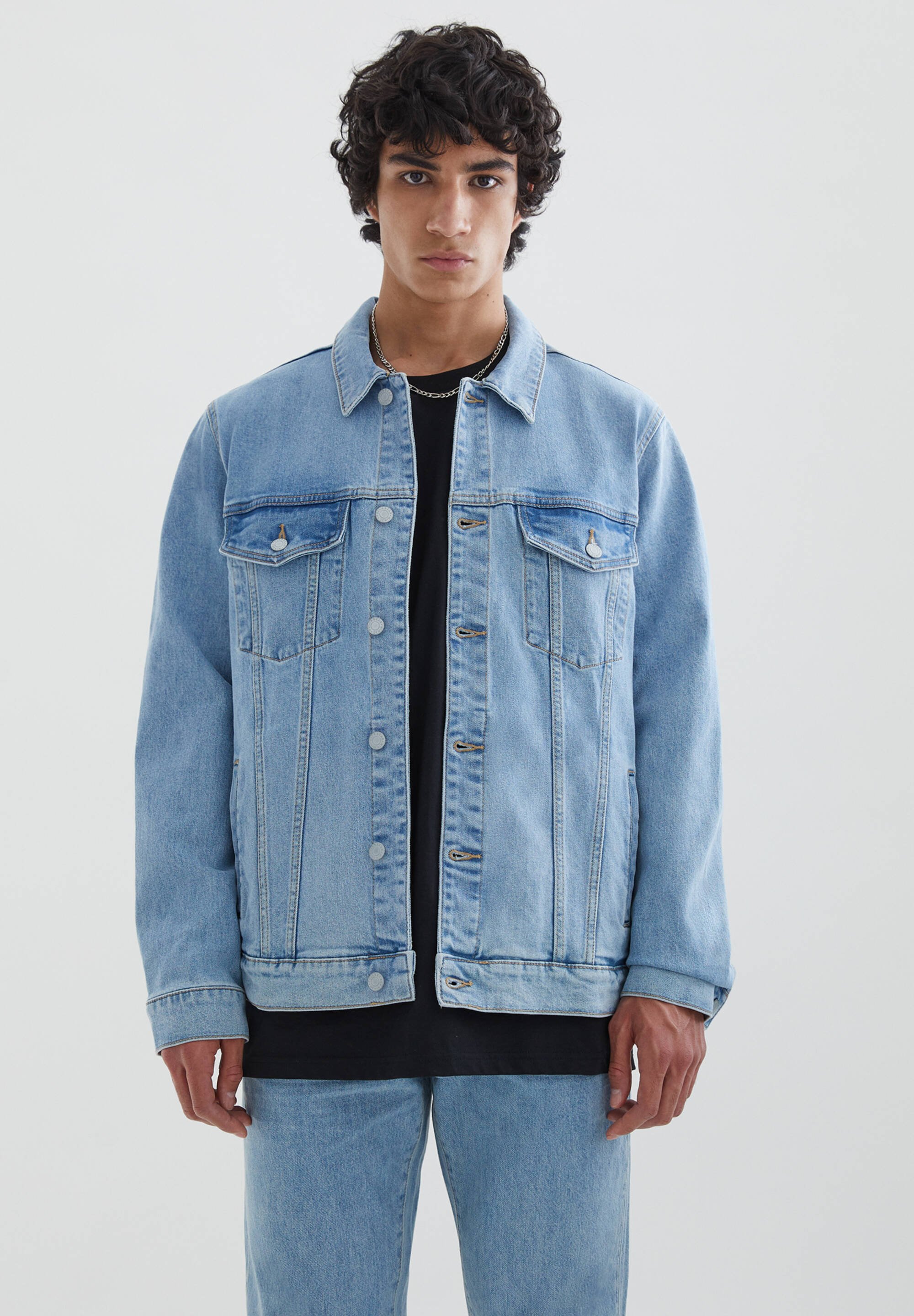 Uomo BASIC IM COMFORT - Giacca di jeans Uomo BASIC IM COMFORT - Giacca di jeans