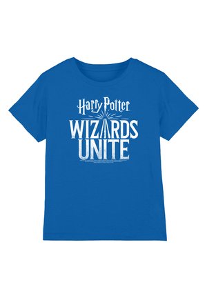 Cotton Soul, HARRY POTTER WIZARDS UNITE WIZARDS UNITE LOGO - T-Shirt print - royal blue