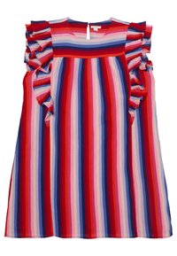 J.CREW PAT DRESS - Vardagsklänning - red/indigo
