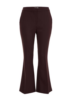 WE Fashion, CURVE - Nohavice - brown
