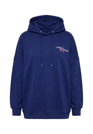 Studio Untold, LEMONADE OVERSIZED GRAPHIC HOODIE - Hoodie - navy