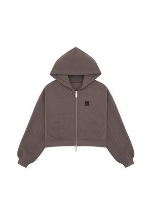 WRSTBHVR, WRSTBHVR ZIP JACKET ERIA V3 HOODED ZIP JACKET - Φούτερ με φερμουάρ - dark gull gray