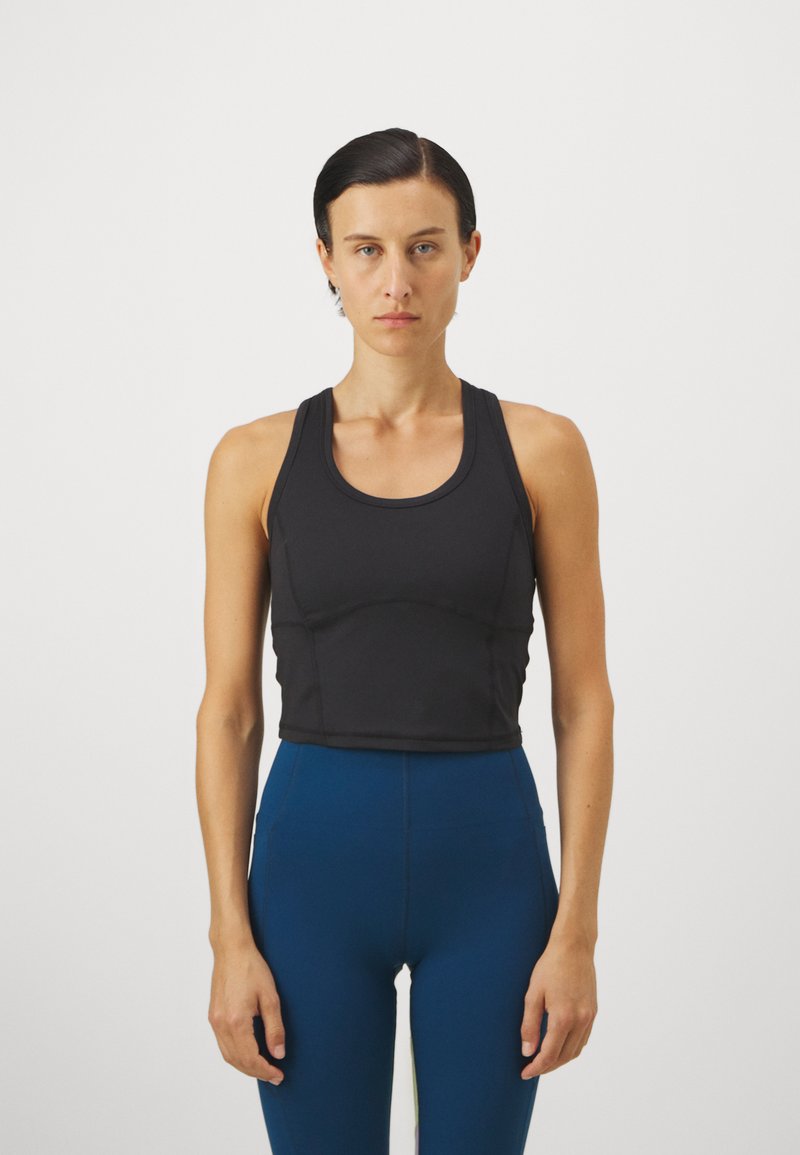 Sweaty Betty ALL DAY ACTIVE CROPPED TANK - Viršus - black
