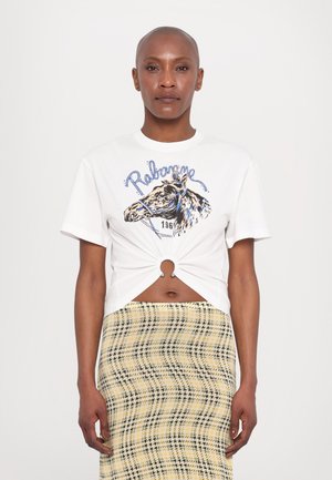 Print T-shirt - white