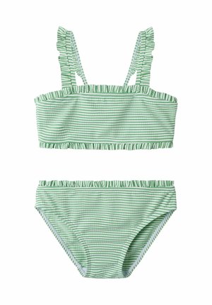 Name it PRINT SET - Bikini - bright green