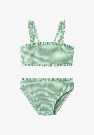 Name it PRINT SET - Bikini - bright green