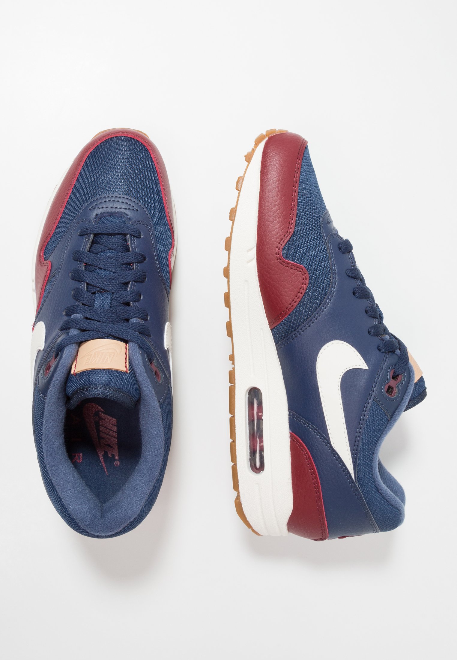 nike air max 1 navy sail team red