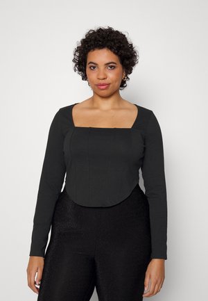 Even&Odd Curvy Bluzka z długim rękawem