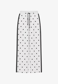 Non selezionato, off white polkadot