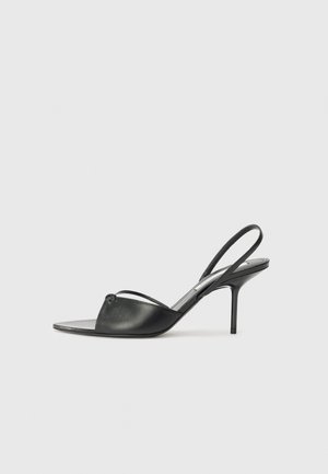 Sandali con tacco - black