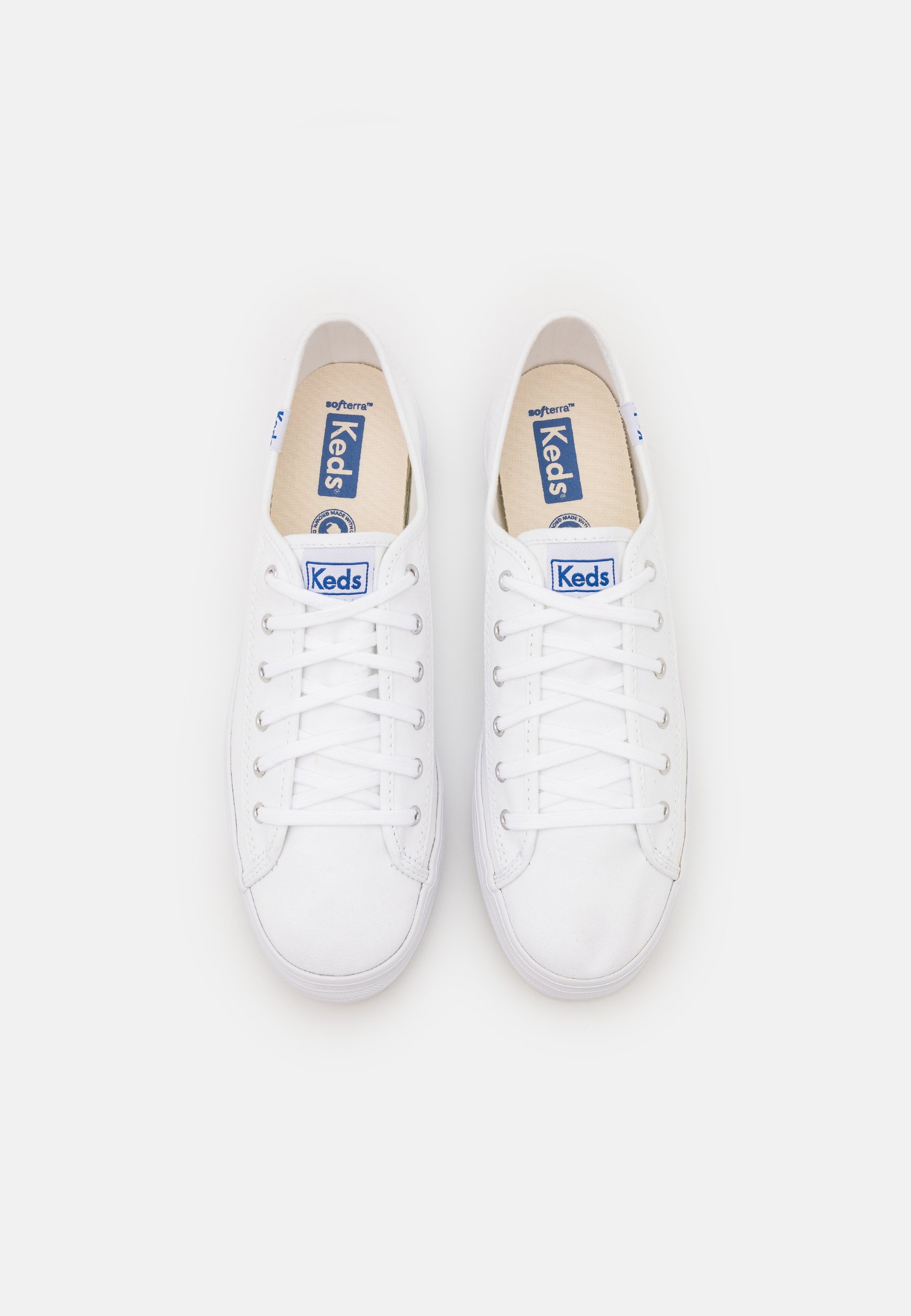 keds kickstart white