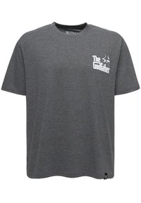 Re:Covered THE GODFATHER B&W SKETCH DARK - Camiseta estampada - dark grey marl