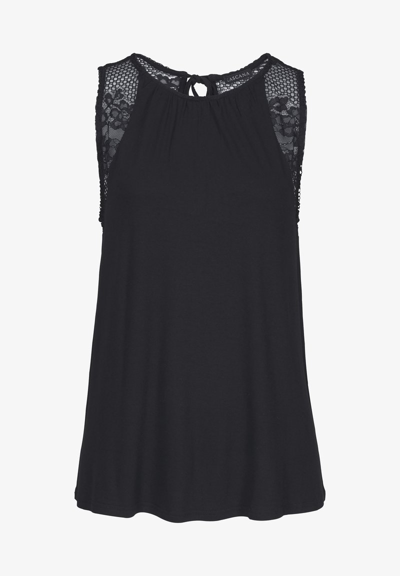 LASCANA Top - schwarz