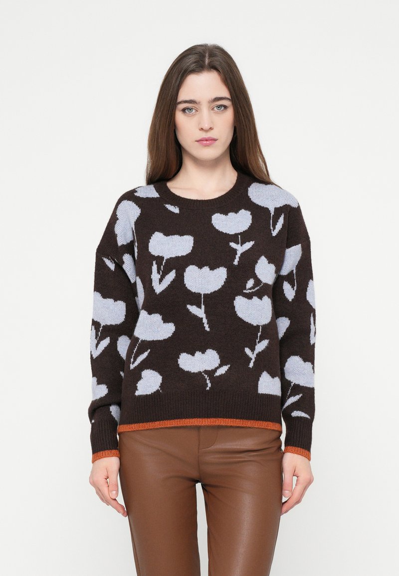 Scotch & Soda Trui bruin Scotch & Soda Trui bruin