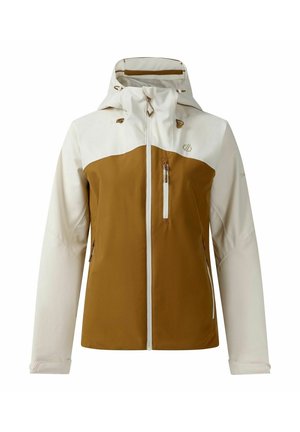 Regatta, REGATTA TORREK III HOODED STRETCH WATERPROOF WALKING JACKET WATERPROOF - Waterproof jacket - almond milk dark cumin
