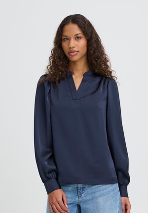 IHLETTA LS - Bluse - total eclipse