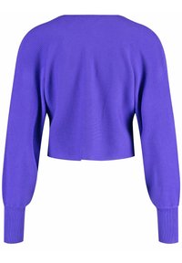 Taifun LANGARM - Strickjacke - purple ink (8810)