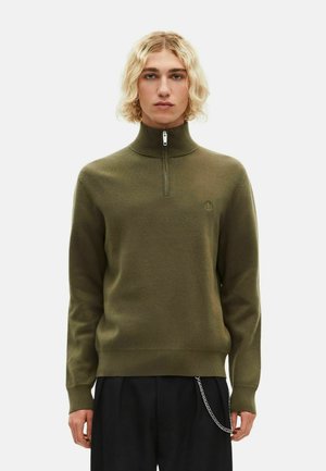 Strickpullover - kaki