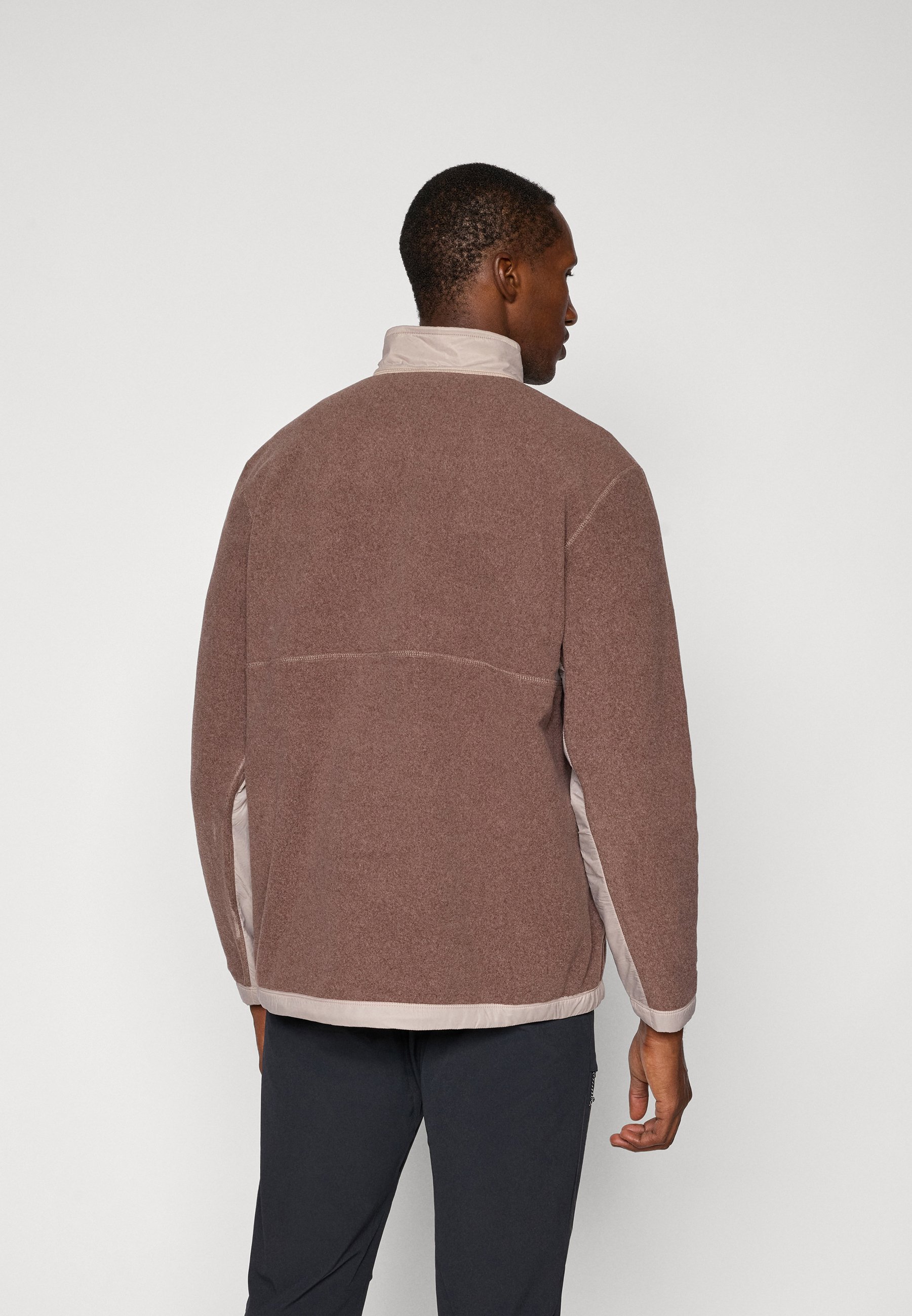 Salomon CHROMA - Fleece jumper - iron/light brown - Zalando.co.uk