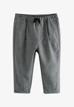 Next REGULAR FIT- PULL ON SMART - Broek - black/white grid check