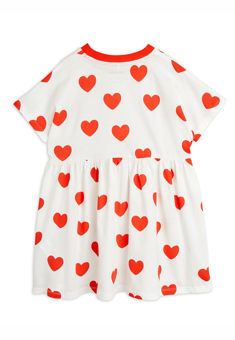 Mini Rodini HEARTS DRESS - Jersey dress - red - Zalando.ie