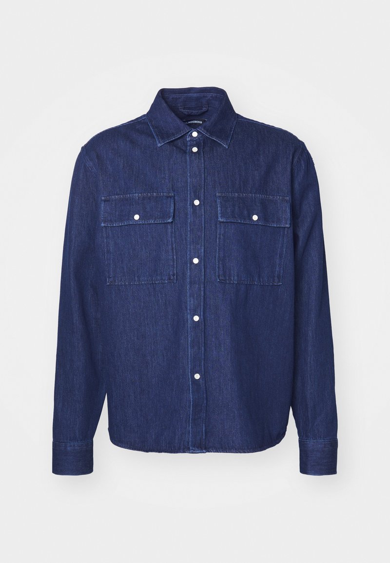 J.LINDEBERG Overhemd donkerblauw