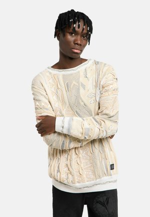 PULLOVER FAZZI - Jumper - beige