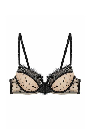 Yamamay DELICE - Reggiseno con ferretto - nudeblack polka dots