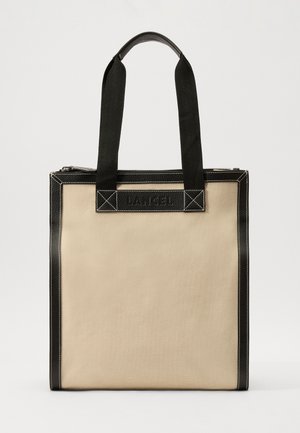 CHARLIE UNISEX - Tote bag - natural/black