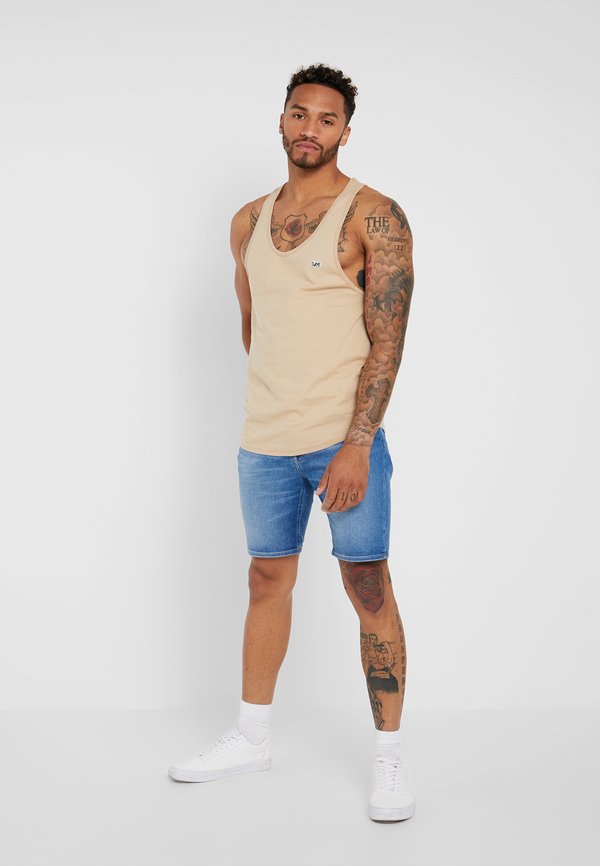 LOOSE TANK - Top - dust beige3