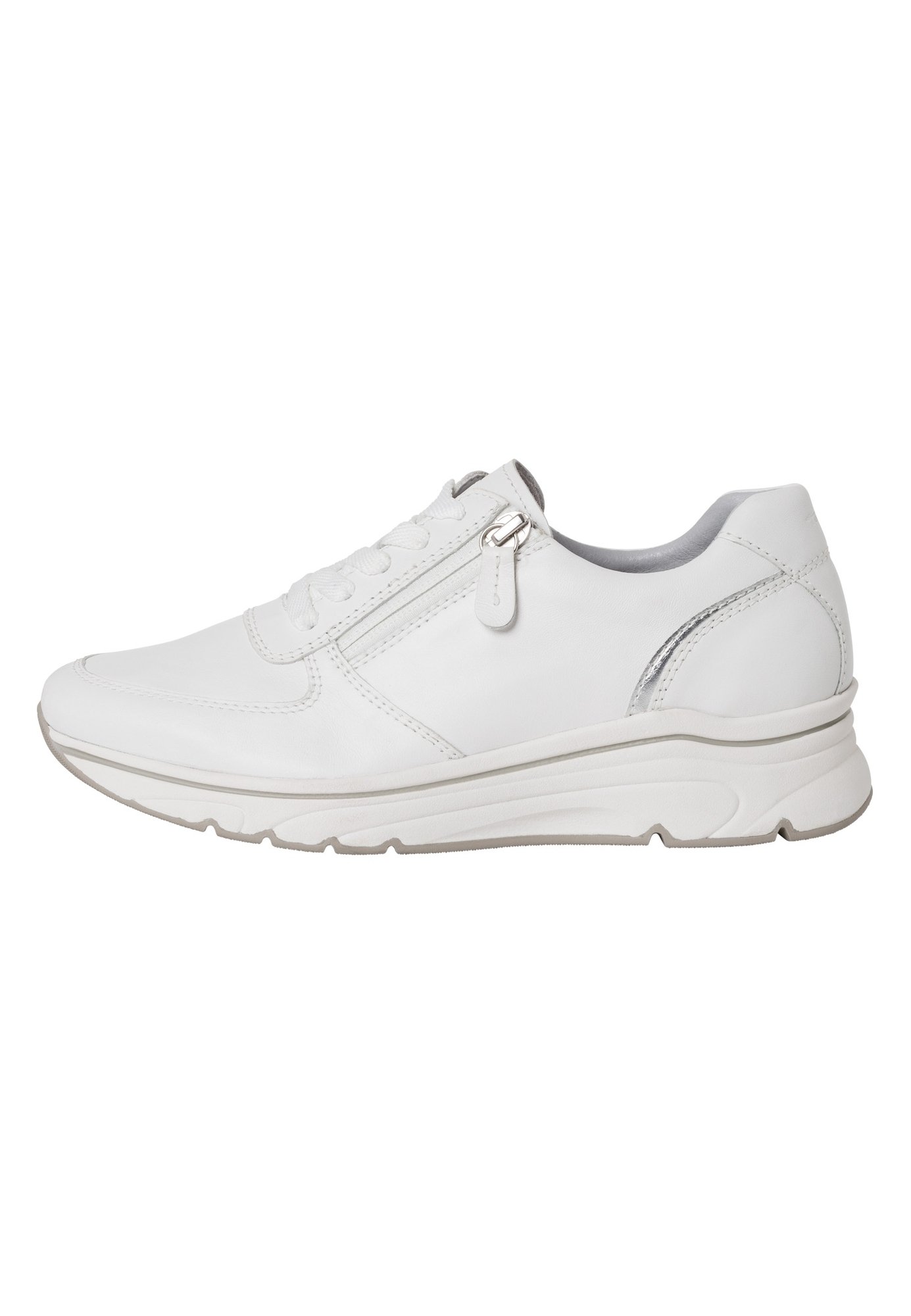 Tamaris PURE RELAX - Trainers - white silver/white - Zalando