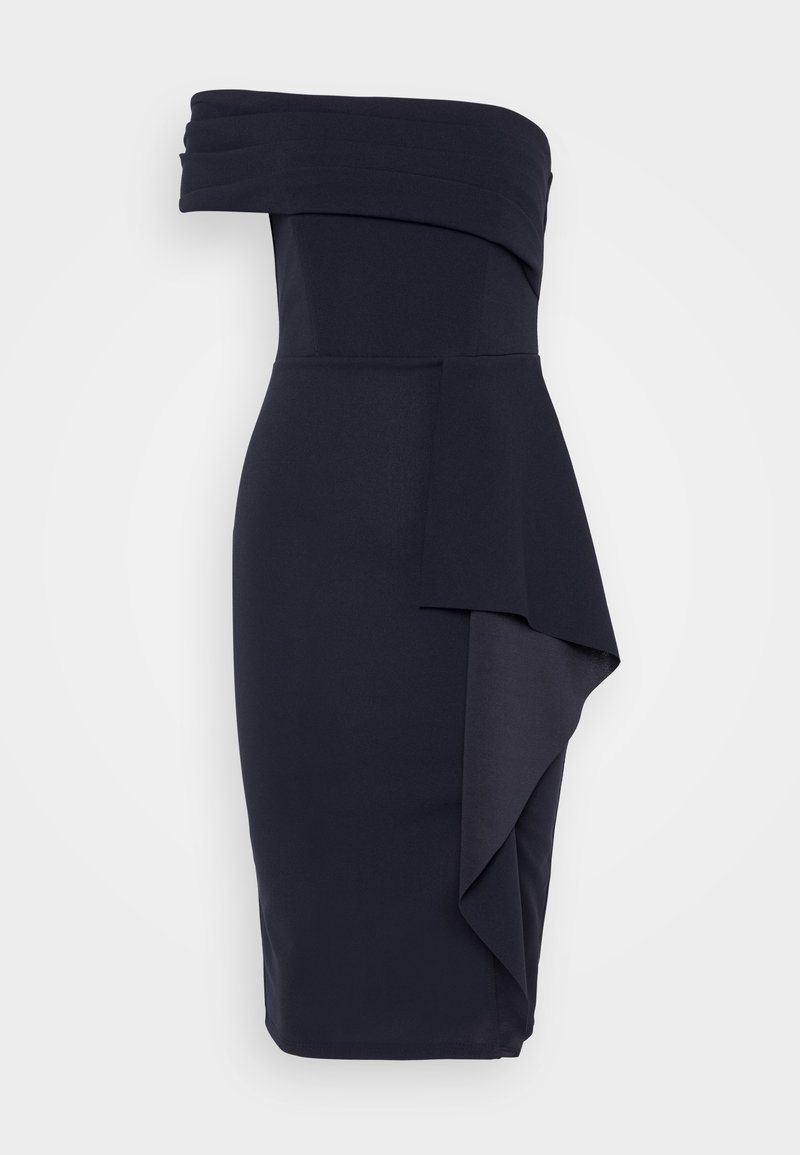 WAL G. Cocktailjurk donkerblauw WAL G. Cocktailjurk donkerblauw