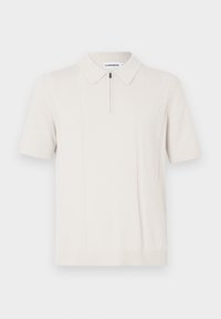 REMY STRUCTURE ZIP  - Poloshirt - moonbeam