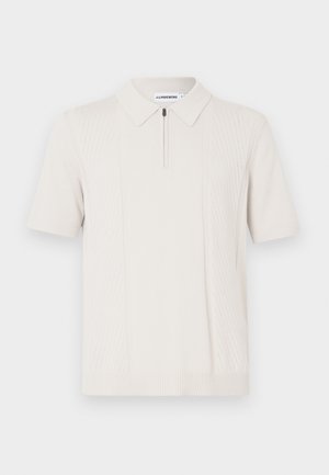 REMY STRUCTURE ZIP  - Polo - moonbeam