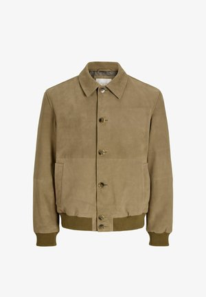 Jack & Jones, - Kurtka skórzana