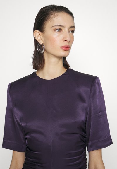 Materiel GATHERED WAIST BLOUSE - Μπλούζα - deep purple
